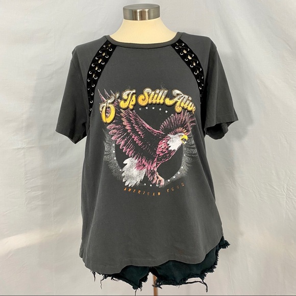 F21 PLUS+ Rocker T-Shirt - Picture 2 of 6